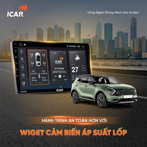 MÀN HÌNH ANDROID ICAR ELLIVIEW U4 DELUXE 2024